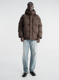 66 North - Dyngja Down Jacket in Dark Brown