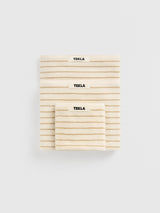 Tekla - Terry Towel in Sienna Stripes