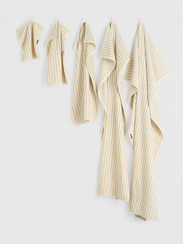 Tekla - Terry Towel in Sienna Stripes