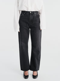 Studio Nicholson - Denjo Denim Pants in Washed Black