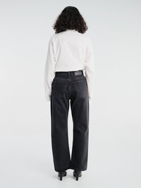 Studio Nicholson - Denjo Denim Pants in Washed Black