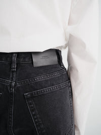 Studio Nicholson - Denjo Denim Pants in Washed Black