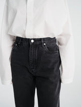 Studio Nicholson - Denjo Denim Pants in Washed Black
