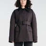 Studio Nicholson - Lurie Belted Cropped Jacket in Brown Marl