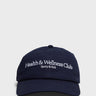 Sporty & Rich - H&W Crest Hat in Dark Navy