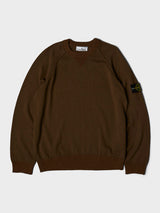 Stone Island - 5100013 Crewneck Jumper in Umber
