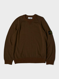 Stone Island - 5100013 Crewneck Jumper in Umber