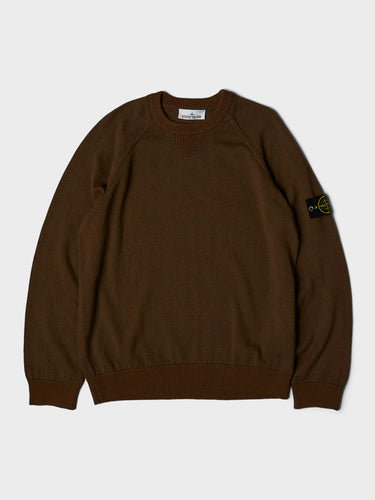 Stone Island - 5100013 Crewneck Jumper in Umber