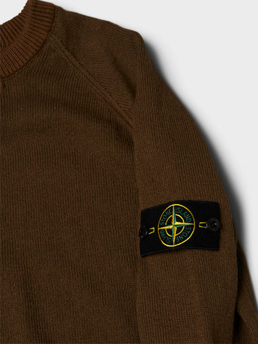 Stone Island - 5100013 Crewneck Jumper in Umber