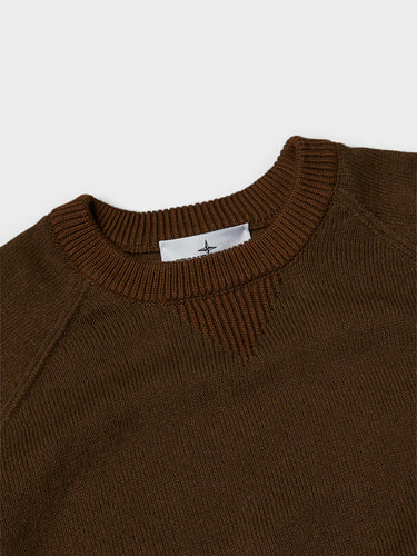 Stone Island - 5100013 Crewneck Jumper in Umber