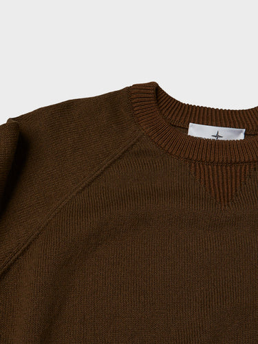 Stone Island - 5100013 Crewneck Jumper in Umber