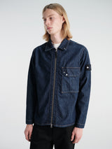 Stone Island - 120002 Shirts in Blue Rinse