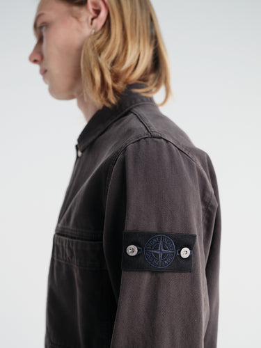 Stone Island - 410006 Biker Jacket in Dark Burgundy