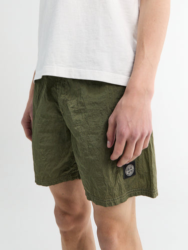 Stone Island - B100004 Shorts in Military Green