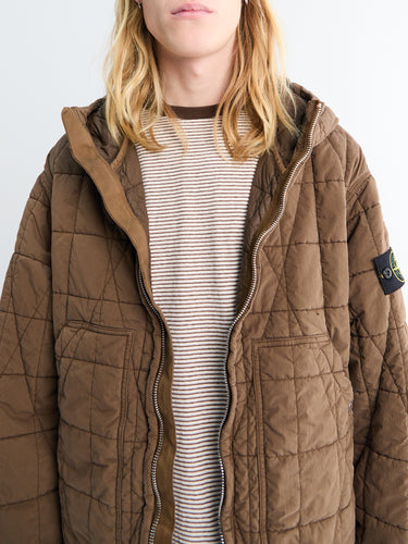 Stone Island - L1S15-4100014-V007C Short Parka in Umber