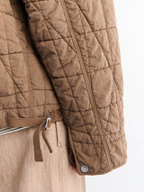 Stone Island - L1S15-4100014-V007C Short Parka in Umber