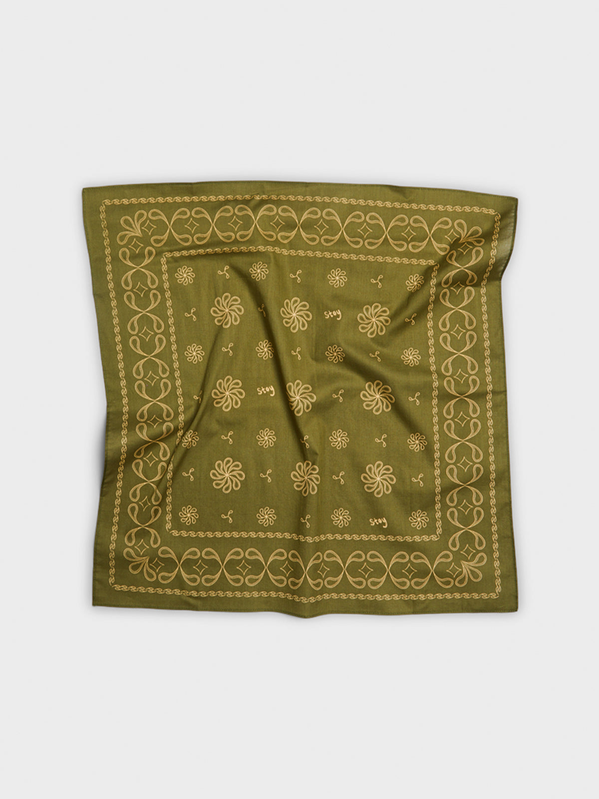 Stoy - Stoy Bandana in Military Khaki