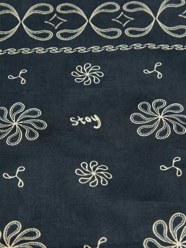 Stoy - Stoy Bandana in Washed Black
