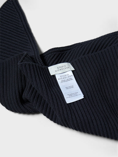 Studio Nicholson - Isos Knit Scarf in Pewter