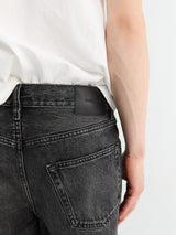 Sunflower - Relaxed Boot Jeans in Deep Black Worn