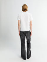 Sunflower - Relaxed Boot Jeans in Deep Black Worn