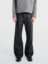 Sunflower - Relaxed Boot Selvedge in Raw Indigo
