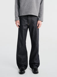 Sunflower - Relaxed Boot Selvedge in Raw Indigo