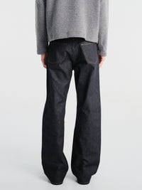 Sunflower - Relaxed Boot Selvedge in Raw Indigo