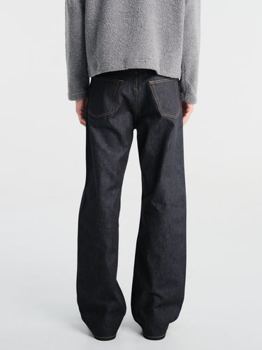 Sunflower - Relaxed Boot Selvedge in Raw Indigo