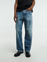 Sunflower - Loose Jeans in Dark Blue Vintage