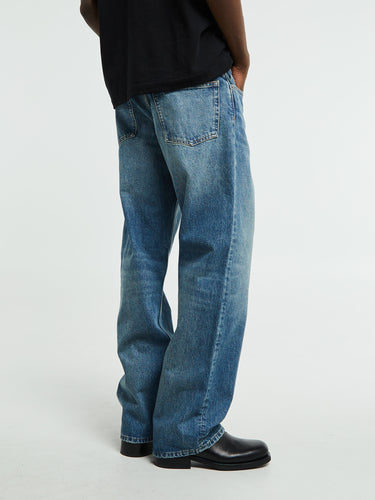 Sunflower - Loose Jeans in Dark Blue Vintage