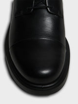 Sunflower - Derby Shoes in Black