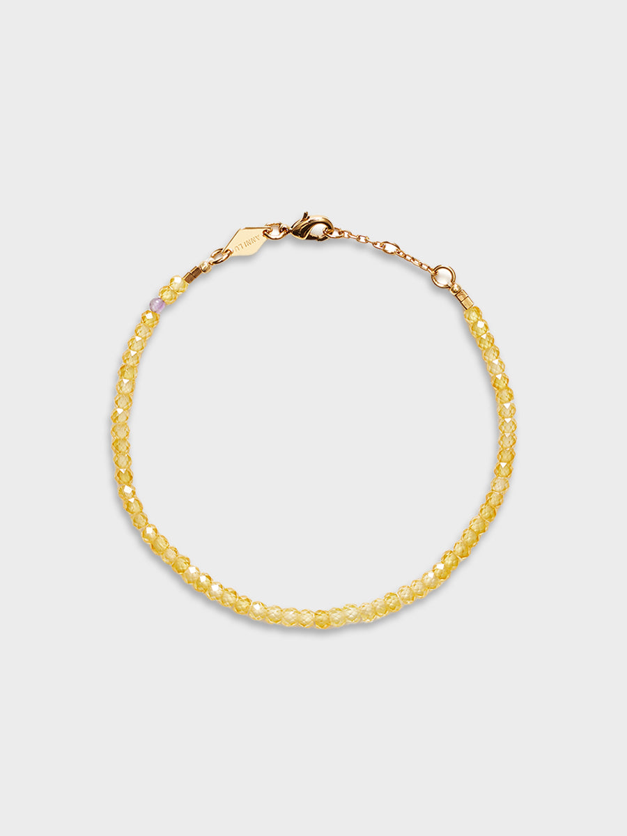 Anni Lu - Tan Line Bracelet in Citrus