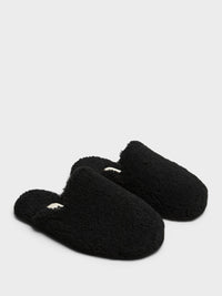 Tekla - Home Slippers in Black