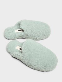 Tekla - Home Slippers in Teal