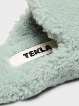 Tekla - Home Slippers in Teal
