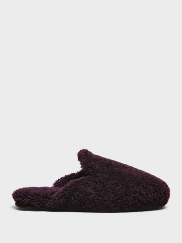 Tekla - Home Slippers in Wine