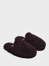 Tekla - Home Slippers in Wine