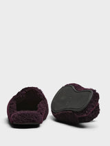 Tekla - Home Slippers in Wine