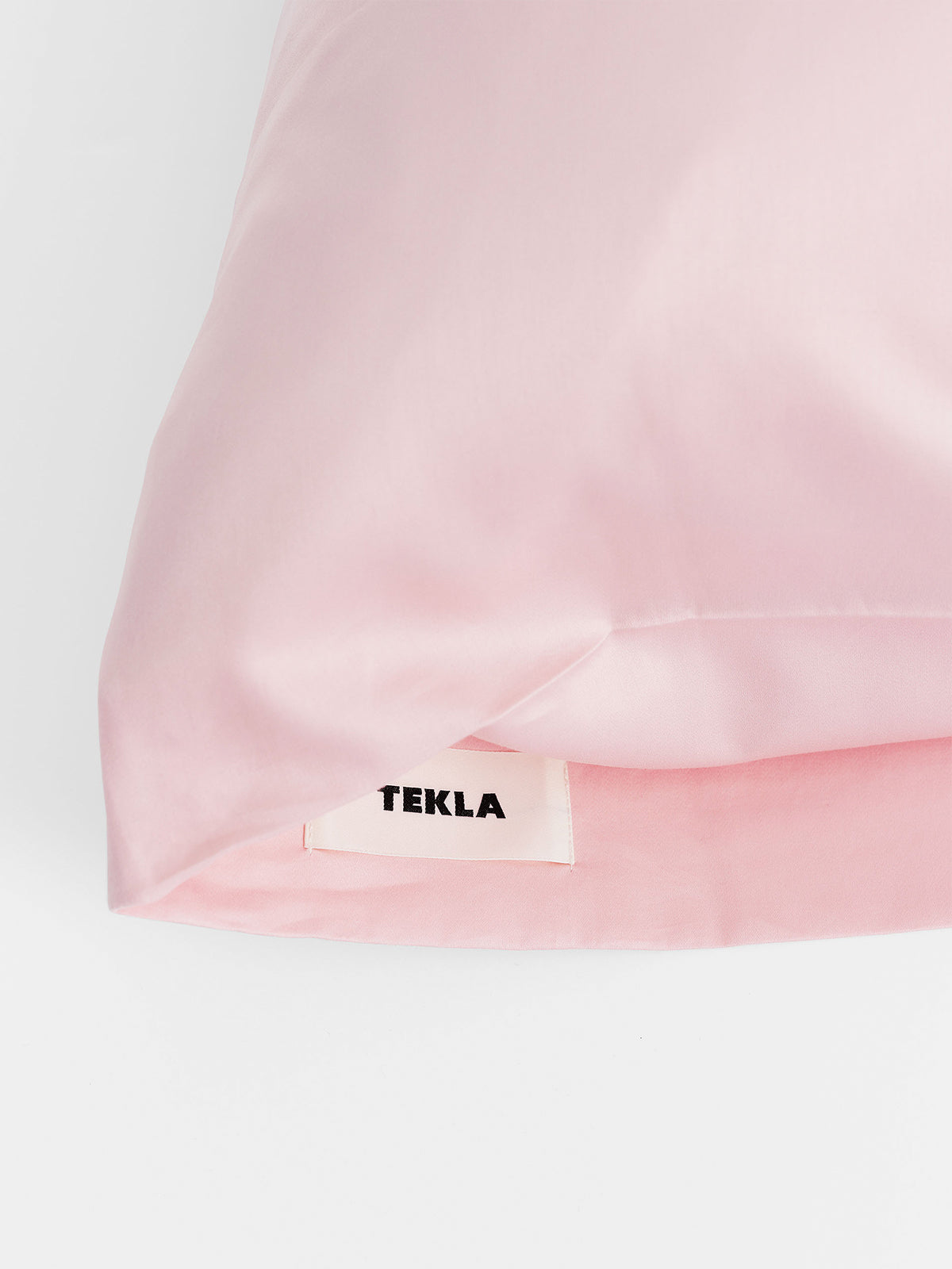 Tekla - Sateen Pillow Sham in Blushing Pink