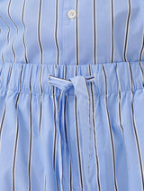 Tekla - Poplin Pyjamas Pants in Bassett Stripes