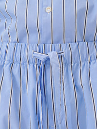 Tekla - Poplin Pyjamas Pants in Bassett Stripes
