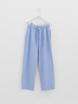 Tekla - Poplin Pyjamas Pants in Bassett Stripes
