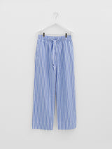 Tekla - Poplin Pyjamas Pants in Penny Stripes
