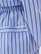 Tekla - Poplin Pyjamas Pants in Penny Stripes