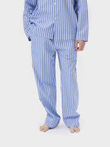 Tekla - Poplin Pyjamas Pants in Penny Stripes