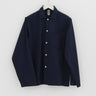 Tekla - Poplin Pyjamas Shirt in True Navy