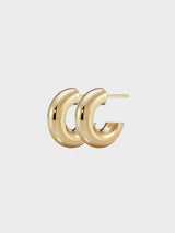 Maria Black - Tempelhofer Hoop Earring with Gold Plating