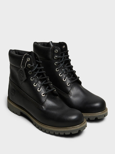 Timberland - Premium 6 Inch Boots in Black Grain