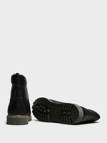 Timberland - Premium 6 Inch Boots in Black Grain